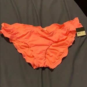 Peach bathing suit bottoms